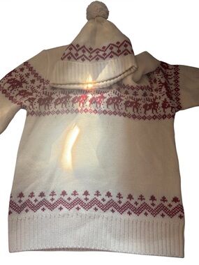 Maximus Rex Boys Winder Sweater With Beanie Hat